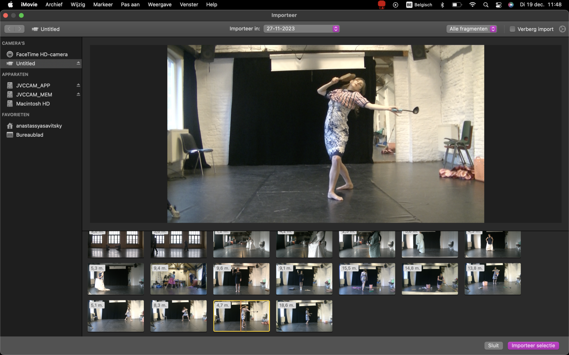 Choreographic research — Anastassya Savitsky